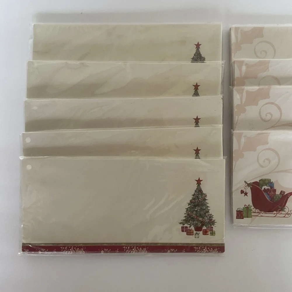 Michael’s Craft Stores  Christmas Envelopes NWT LOT OF 9 PACKAGES